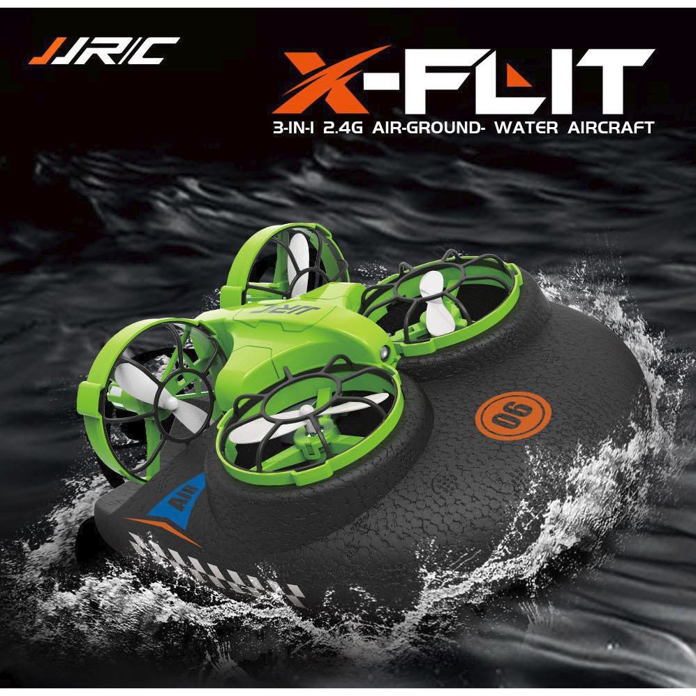 JJRC A150 Drone Boat Car 3in1 Mainan mobil Quadcopter Kapal Boat