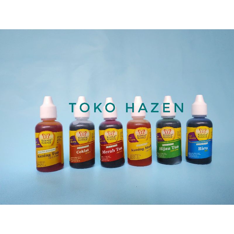 

pewarna makanan cap koepoe koepoe food colouring kupu kupu 30 ml