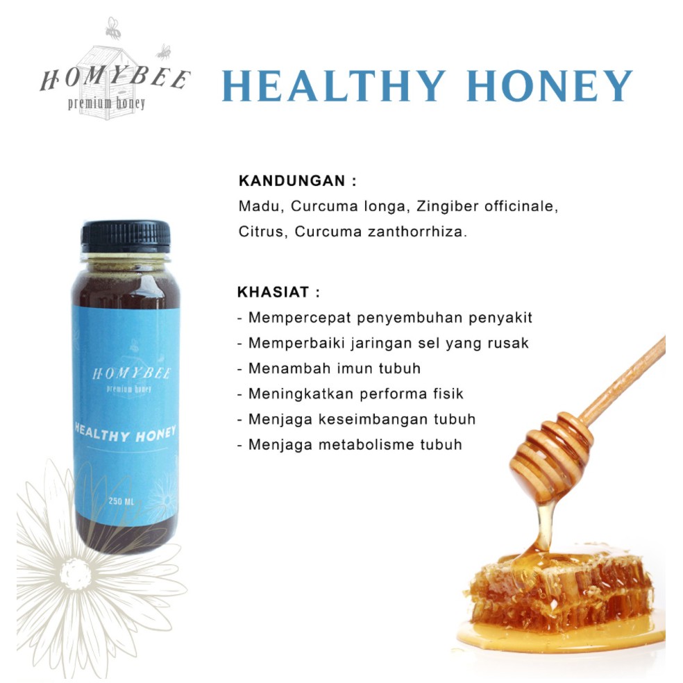 

Premium Madu HomyBee Healthy Honey