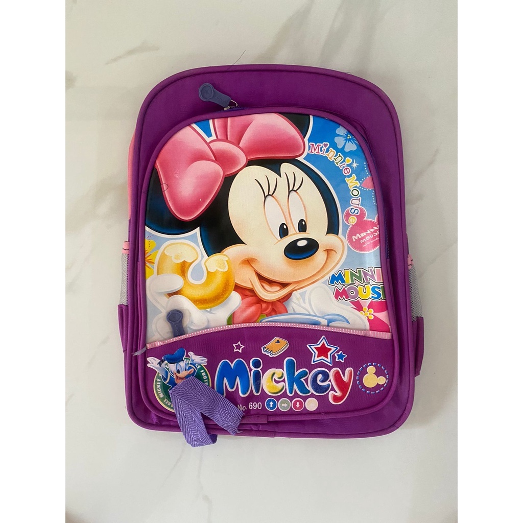 Tas ransel anak sekolah tas sekolah anak Mickey Hello Kitty Minie