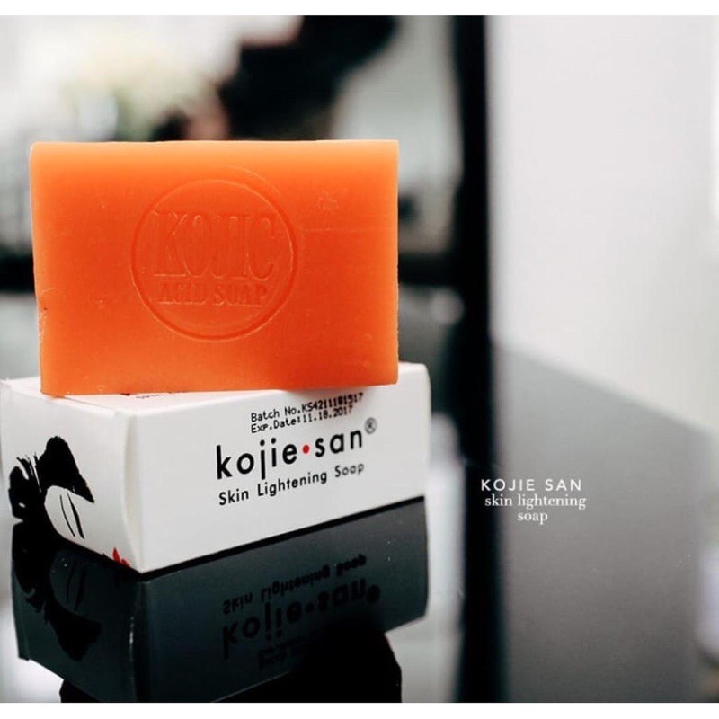 ✿ELYSABETHME✿ ｋ ｏｊｉｅ　ｓａｎ　たッい sabun kojic ACID soap best seller KOJIE SAN import