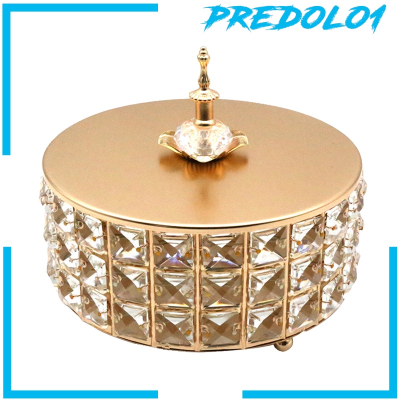 (Predolo1) Kotak Penyimpanan Permen / Perhiasan Bentuk Bulat