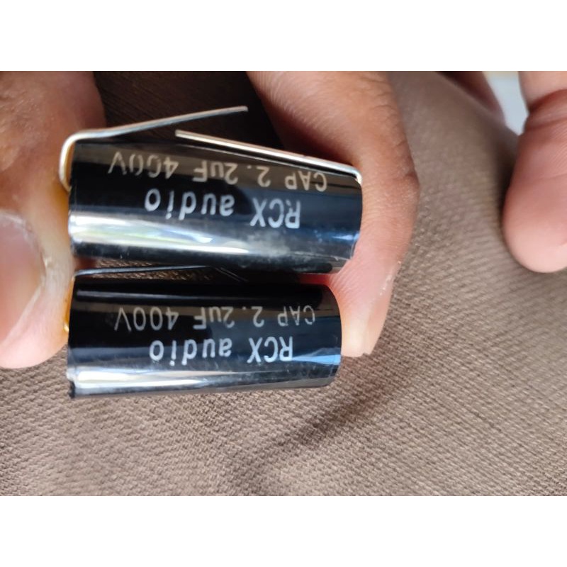 Audio Philer Capasitor Kapasitor Tweeter Non Polar Twiter RCX Audio 2.2uf/400v 2,2UF 400 V 2,2 UF 40