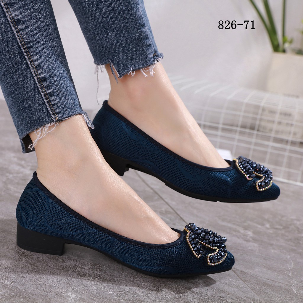 Sepatu wanita hak tinggi Chanel Heel Pumps Shoes #826-71 Upd2