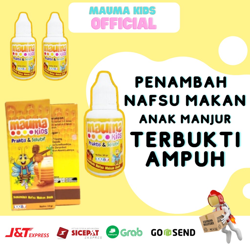 Madu Penambah Nafsu Makan Anak 2 Tahun Mauma Kids Madu Anak Balita Vitamin Penambah Nafsu Makan 2 Th