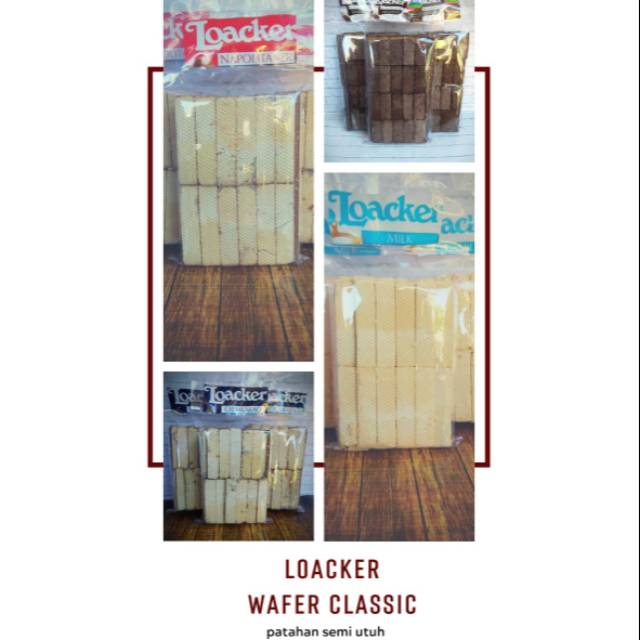 PATAHAN SEMI UTUH WAFER CLASSIC LOACKERS