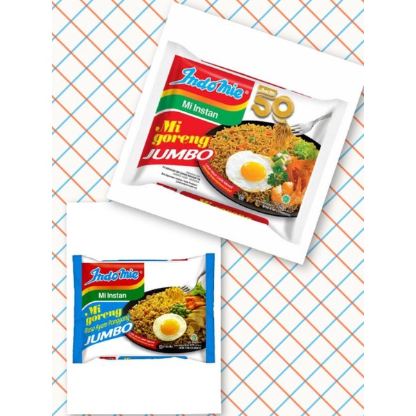 

Indomie Goreng Jumbo Ori / Ayam Panggang
