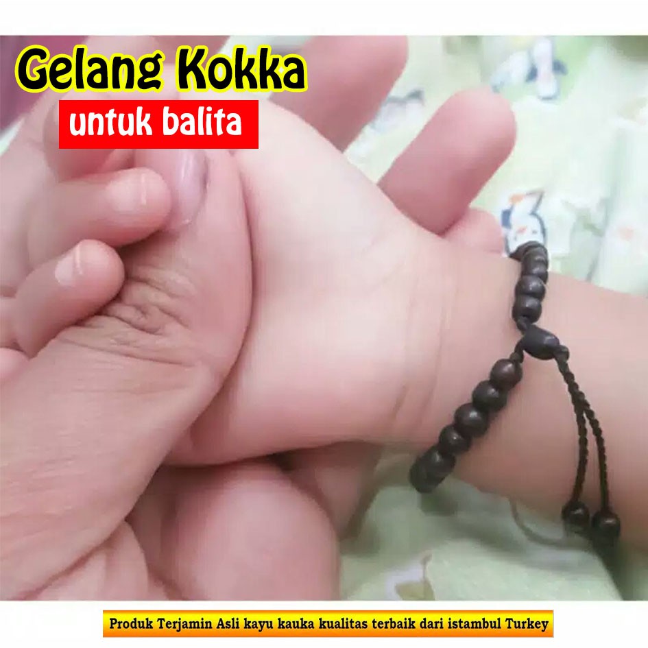 Gelang Kaukah kokka kaokah Bayi Balita kokka model bulat Gelang Bayi kado bayi