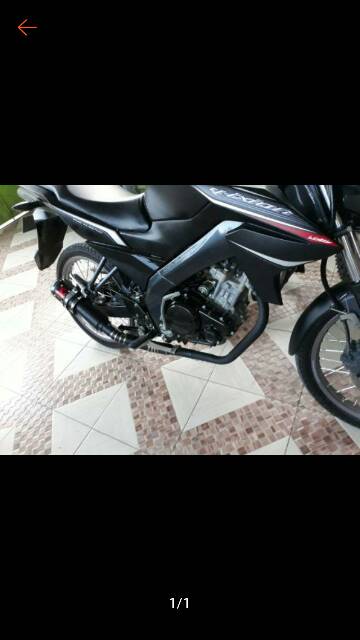 Knalpot racing akrapovic doff PNP new vixion old r cb150 Tiger r15 cbr150 satria sonic verza  dll-3