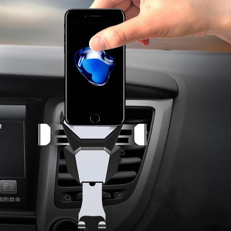 INIU Car Holder Smartphone Metal Air Vent - IN03 - Black