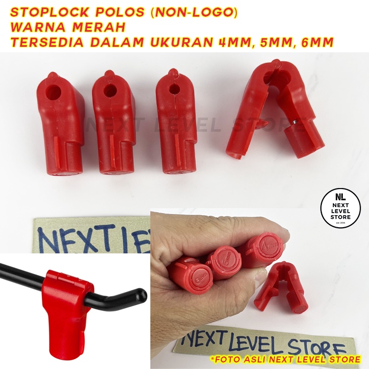 Stoplock Security Display Stop Lock 4mm / 5mm / 6mm Pengunci Hook Ram Gantungan Cantolan