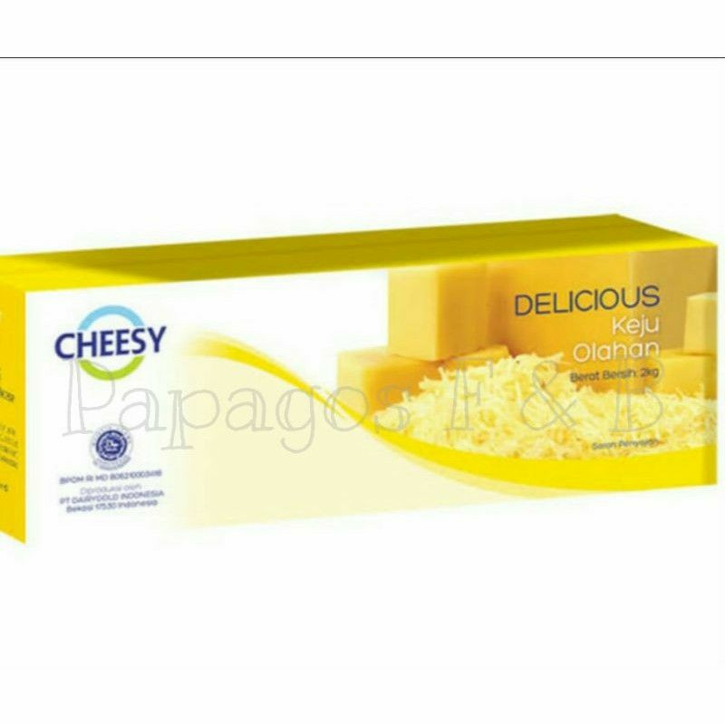 

Cheesy Delicious / Keju Cheesy Delicious 2 kg