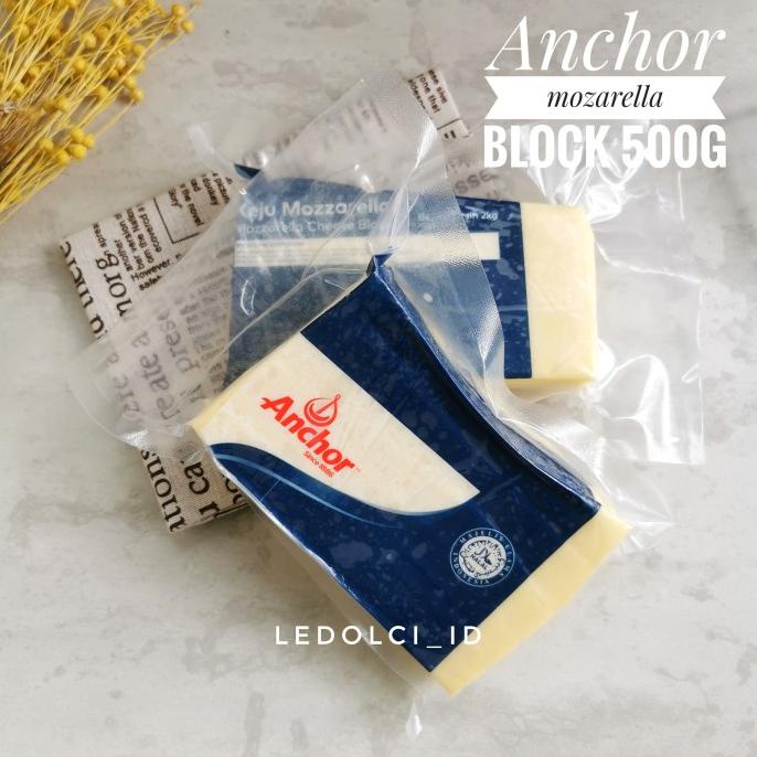 

KEJU MOZZARELLA ANCHOR BLOK ANCHOR MOZZARELLA CHEESE BLOCK REP 500 GR ledolci92 Diminati Banget