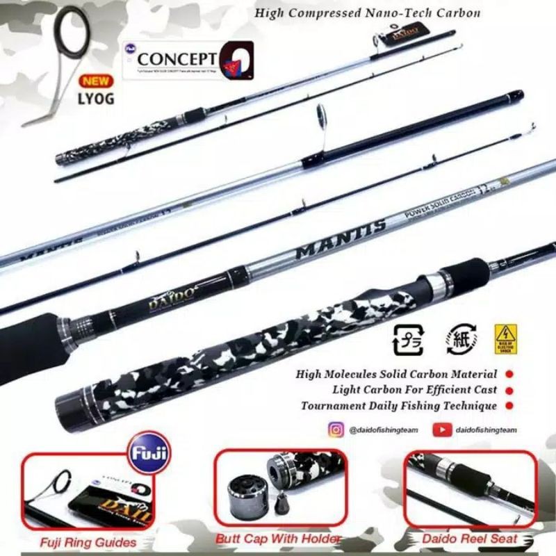 Daido mantis 165cm  15kg