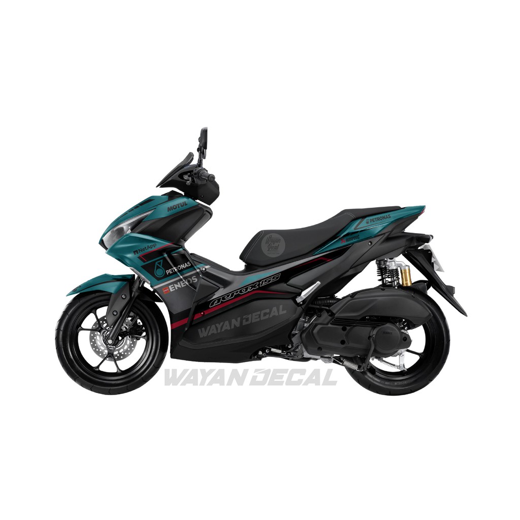 DECAL YAMAHA ALL NEW AEROX CONNECTED 155 PETRONAS