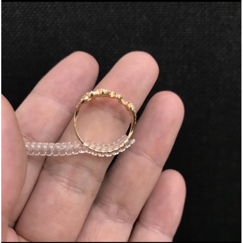 Penganjal cincin - Cincin Emas Asli - Cincin Emas Kadar 375 - Ring adjuster - Toko Mas