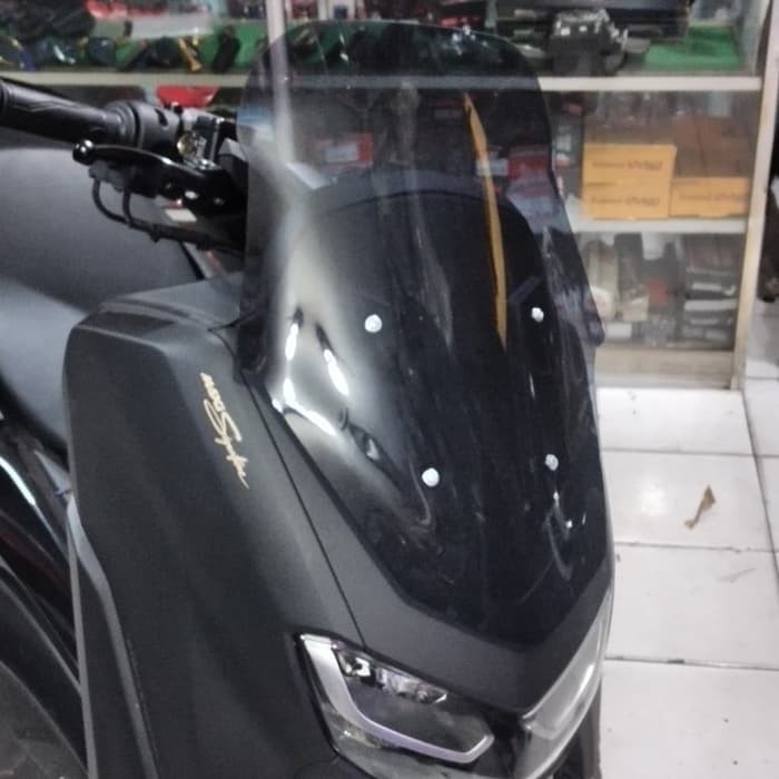 Visor windshield New Nmax 2020 model XMAX Hitam Putih Clear Bening Smoke Rayben
