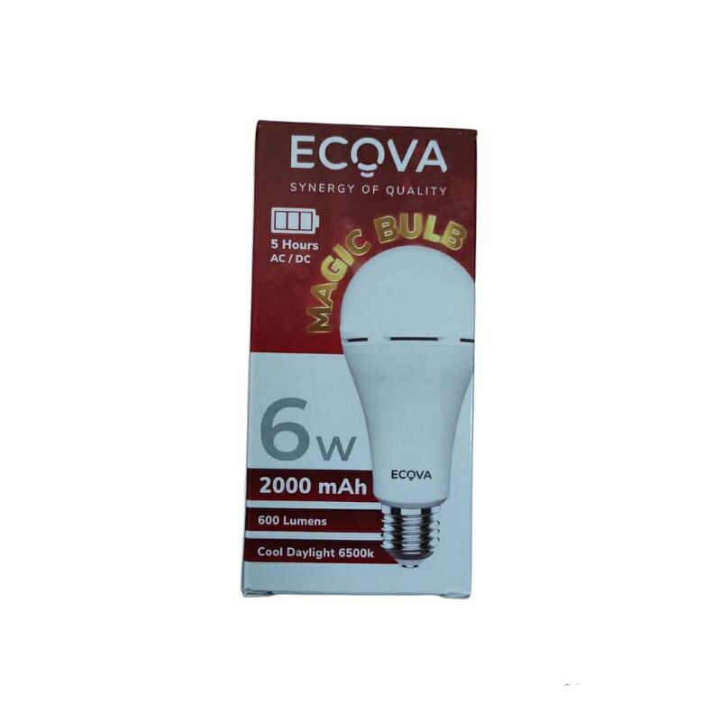 Lampu Led Magic/Emergency AC DC Ecova