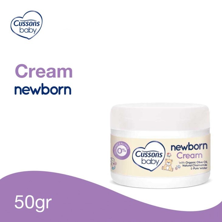 Cussons Baby Cream NewBorn 50gr / Cusson Krim Bayi No Paraben