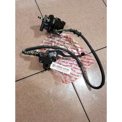 Cakram Depan Vario Lama + Kaliper Master Rem Kanan Kepala Babi Brembo