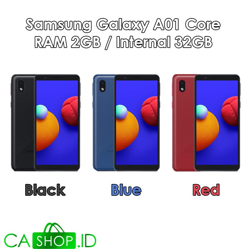 Samsung Galaxy A01 Core - 2GB 32GB (2/32) - Baru Original Garansi Resmi SEIN