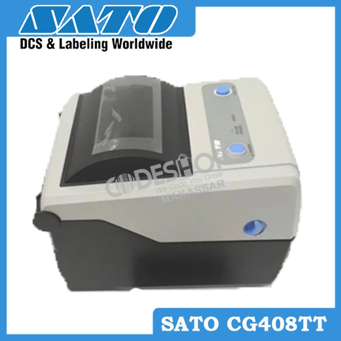 Barcode Printer SATO CG408 tt - Printer Label SATO CG 408 tt