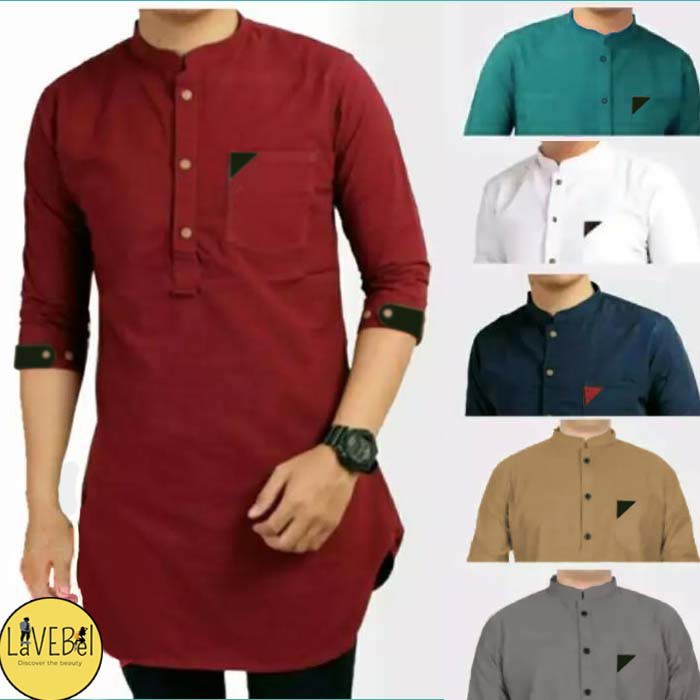 LVB Koko Kurta Pakistan ARIF / Baju Koko Pria/ Baju Muslimin /Atasan Muslim Pria / Uk.M-L-XL-XXL-3XL