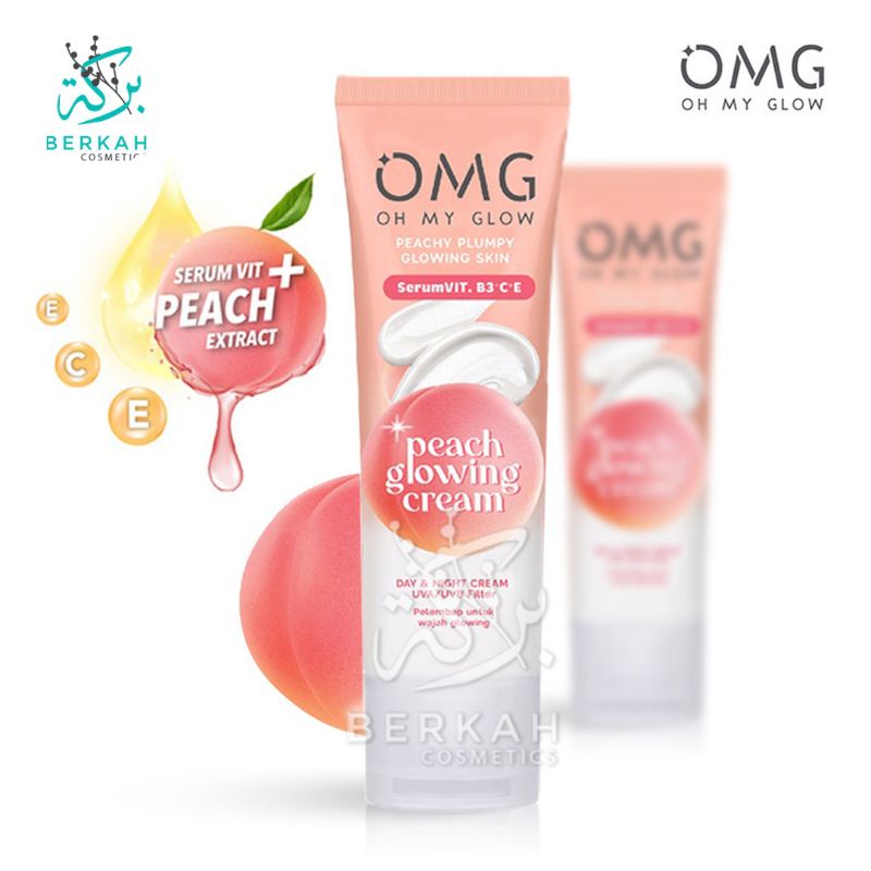 OMG Oh My Glam Peach Glowing Cream 25gr