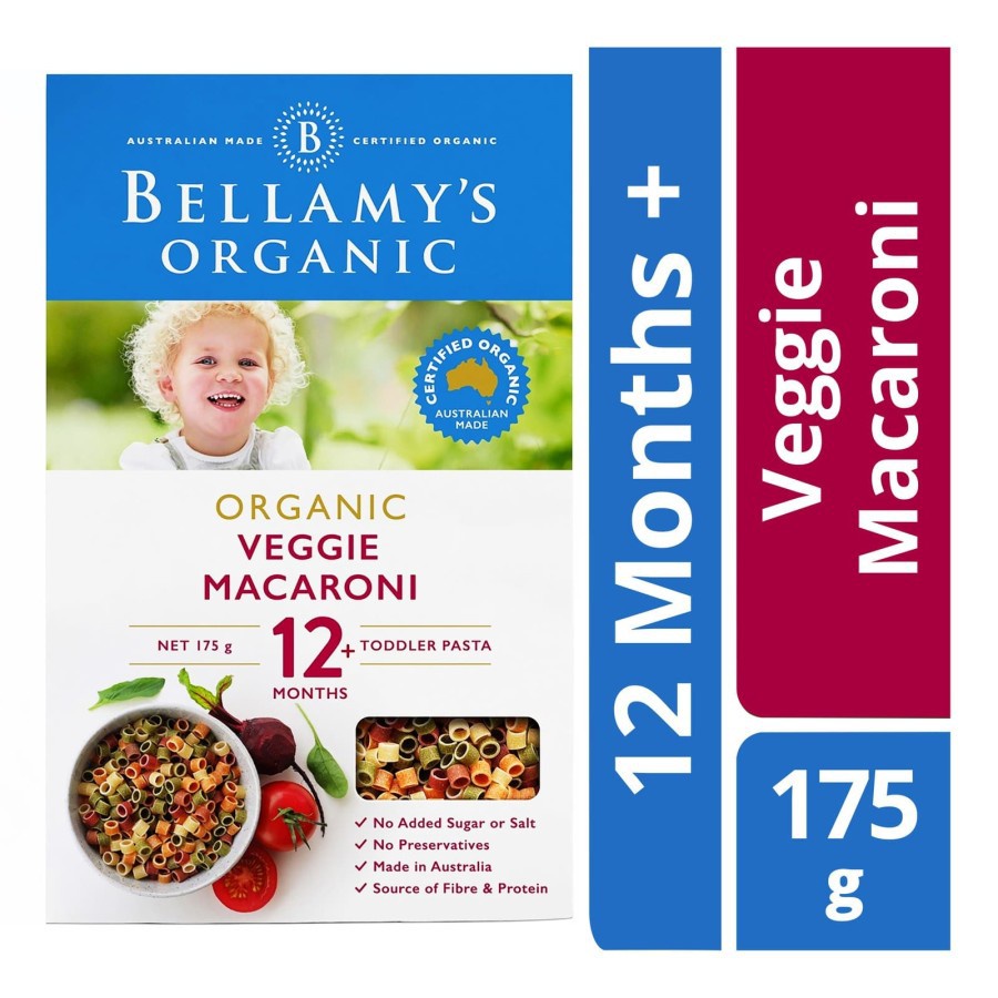 

BELLAMYS VEGGIE MACARONI 175G