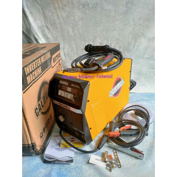 CALDWELL MIG 230 DF Inverter Trafo Las CO2 Welding Machine MMA 230DF