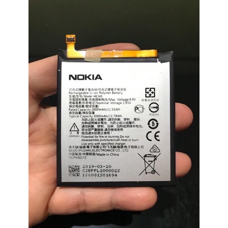 Baterai Nokia 6 HE317 Battery Nokia 6 HE317 Original 100%