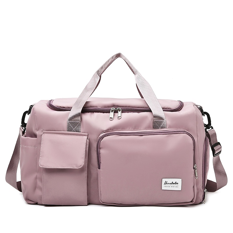 TFT AX200252 92912 AX912 DJT7817 T36 D47 (1 KG MUAT 2) Tas Traval Lipat Untuk Gym Fitness Aerobic Tas Olahraga Duffel Bag Anti Air Tas pink shabby stabby