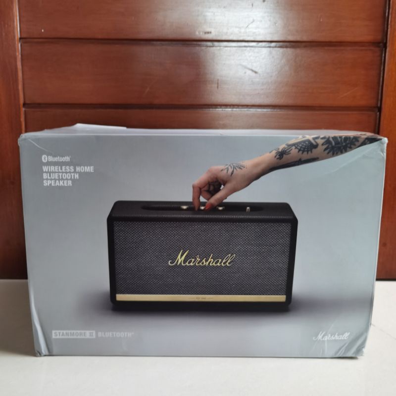 Marshall Stanmore II 2 Bluetooth Wireless Speaker Brown Garansi Resmi