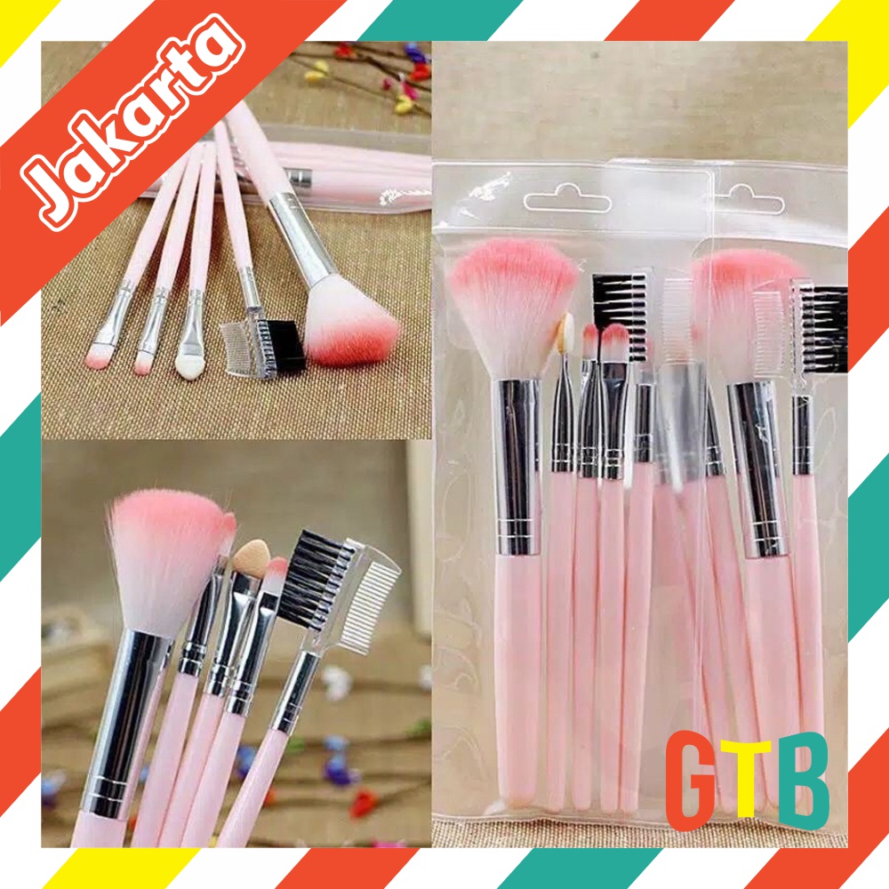 ❤️GTB❤️ Set 5 in 1 Packingan Tas / Make Up Tools / Brush / Kosmetik R636