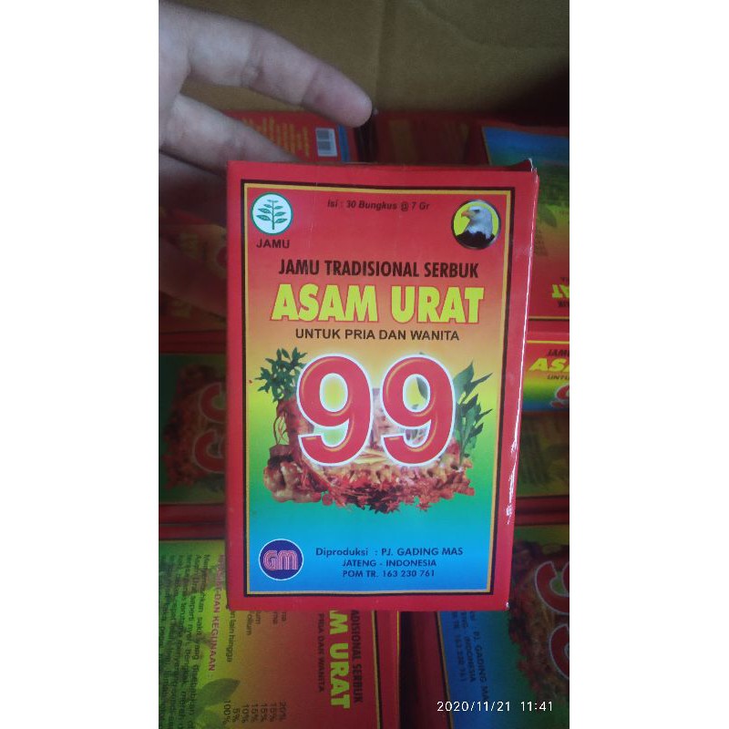 

asam urat 99 original