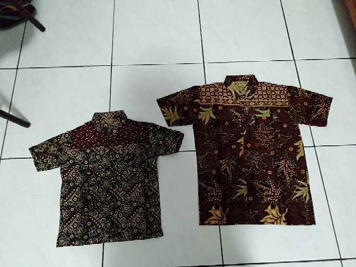 Hem Batik Anak / Atasan Batik Anak Laki - Laki