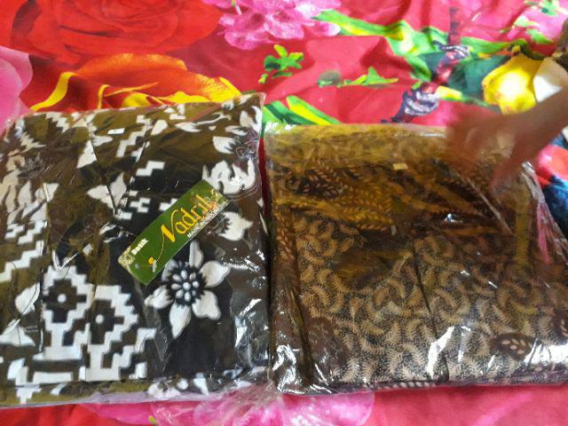 Tasyananu_batik Ipnu-ippnu Couple Gamis Brokat 2564 / Mahardani Couple