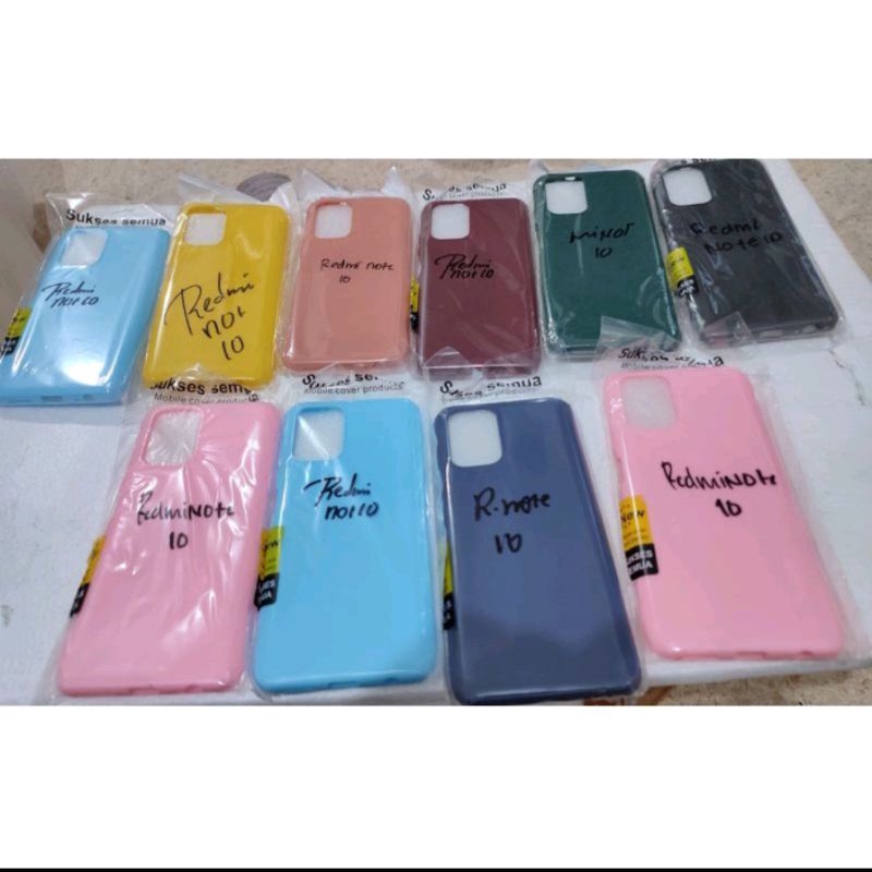 CASE MACARON REDMI NOTE 10