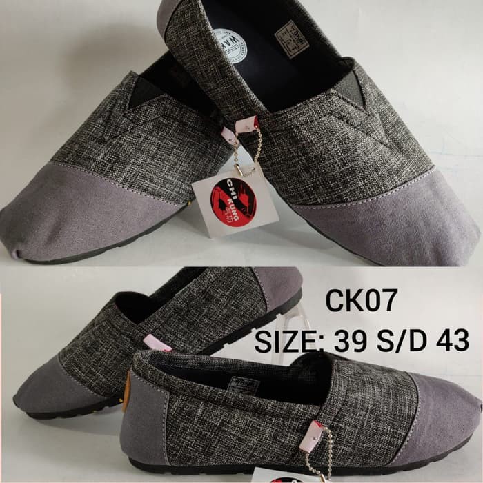 Mirip sepatu wakai   toms  kali ini sepatu CHI KUNG ORIGINAL flat CK07 Berkualitas