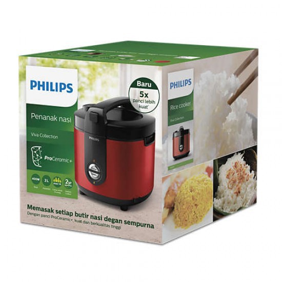 Magic Com / Rice Cooker Philips HD-3132 PREMIUM PLUS Kapasitas 2 Liter