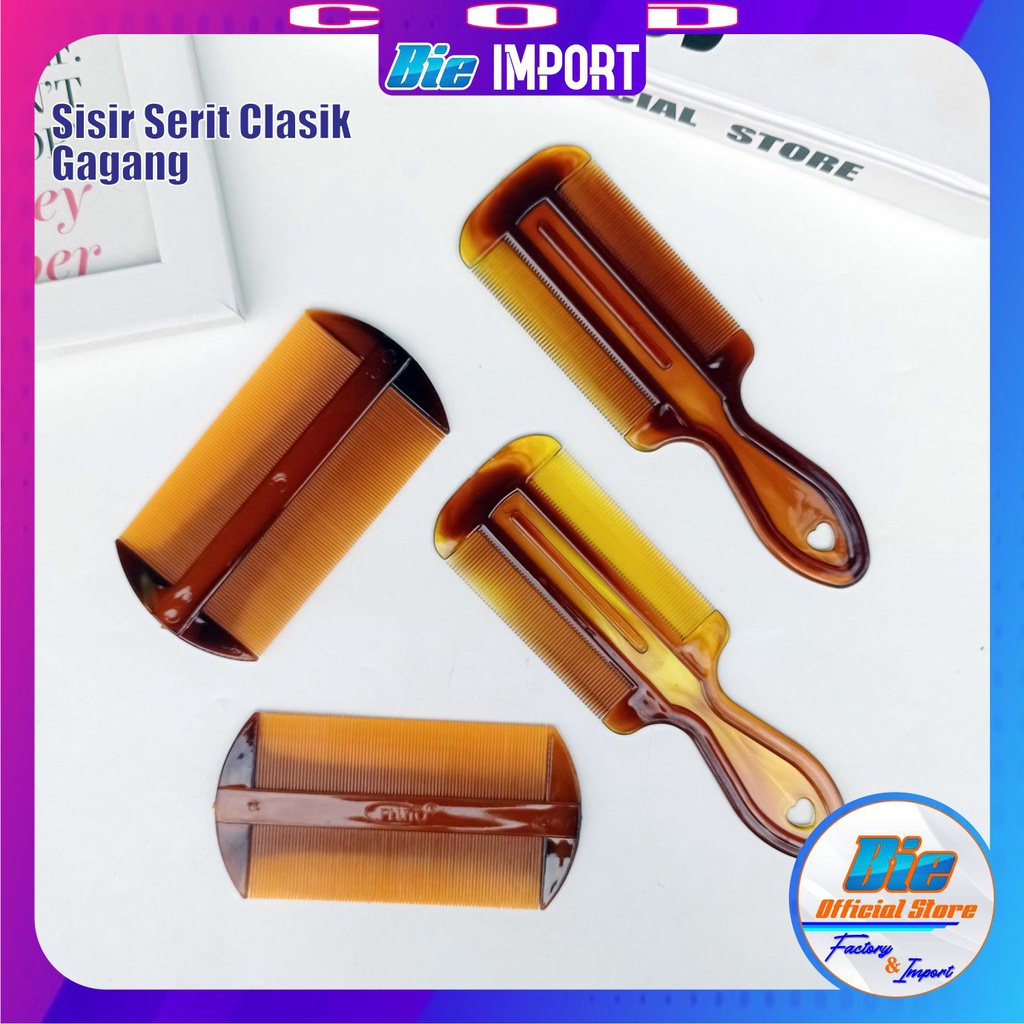 Sisir Serit Kutu / Sisir Kutu Klasik Impor Best Seller