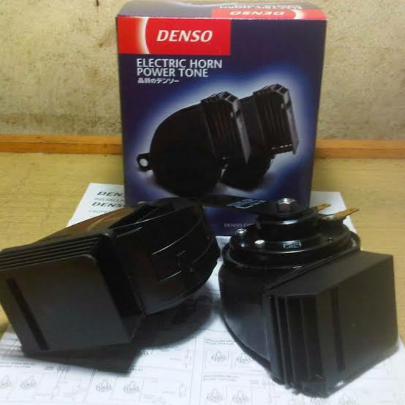 Kelakson Klakson Keong Denso Motor Waterproof Original Suara Mobil Klakson Motor Suara Mobil