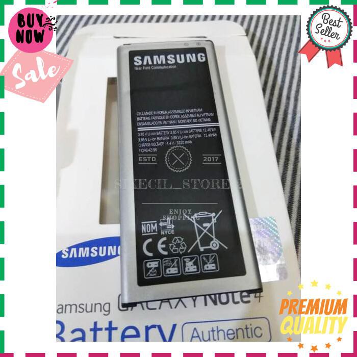 ORIGINAL NEW BATERAI SAMSUNG GALAXY NOTE4 NOTE 4