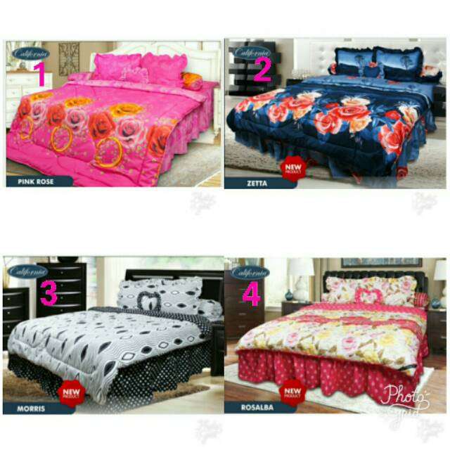 BED COVER SET SEPRAI CALIFORNIA 180X200