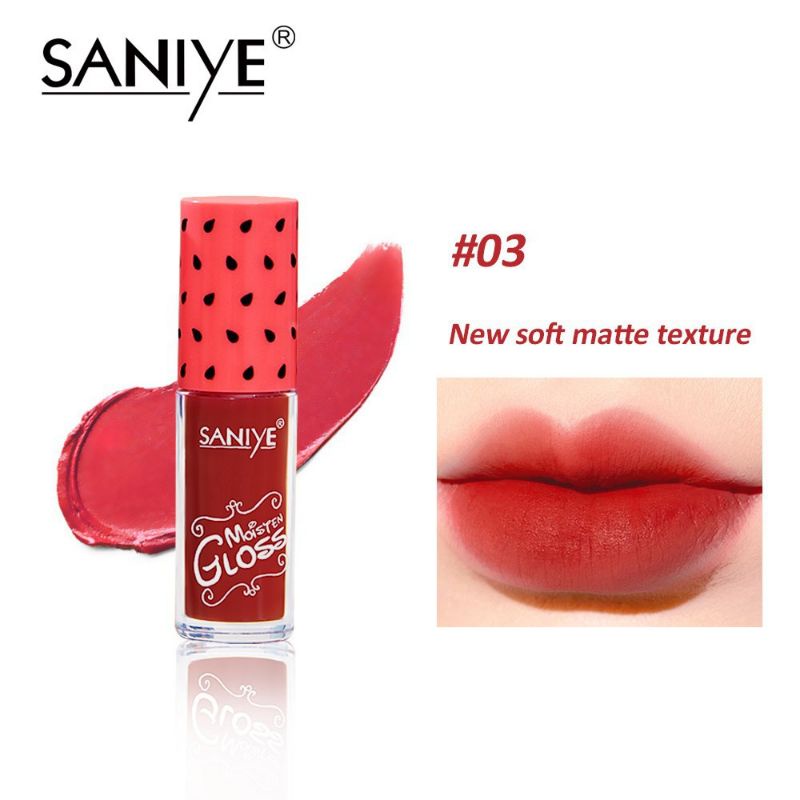 Medan Termurah fuits matte lipstik lip tint waterproof saniye beauty
