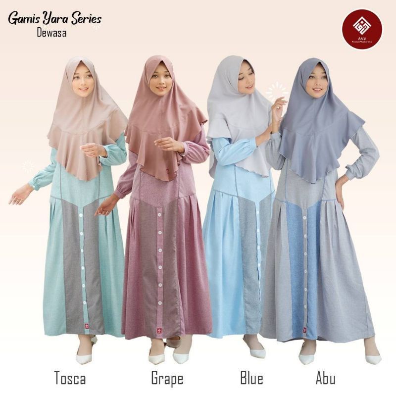 SARIMBIT GAMIS YARAA DAN KOKO FAIZ SERIES ANV (GYRA)