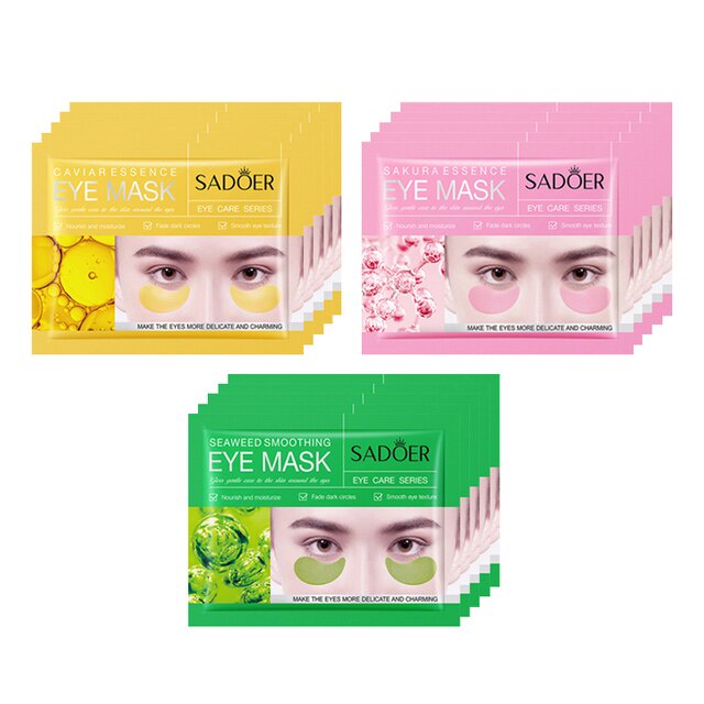 Masker Mata / MATA PANDA / Eye Patch Collagen Crystal Eye Mask Moisturizing Anti Aging Wrinkle Remove Dark Circles