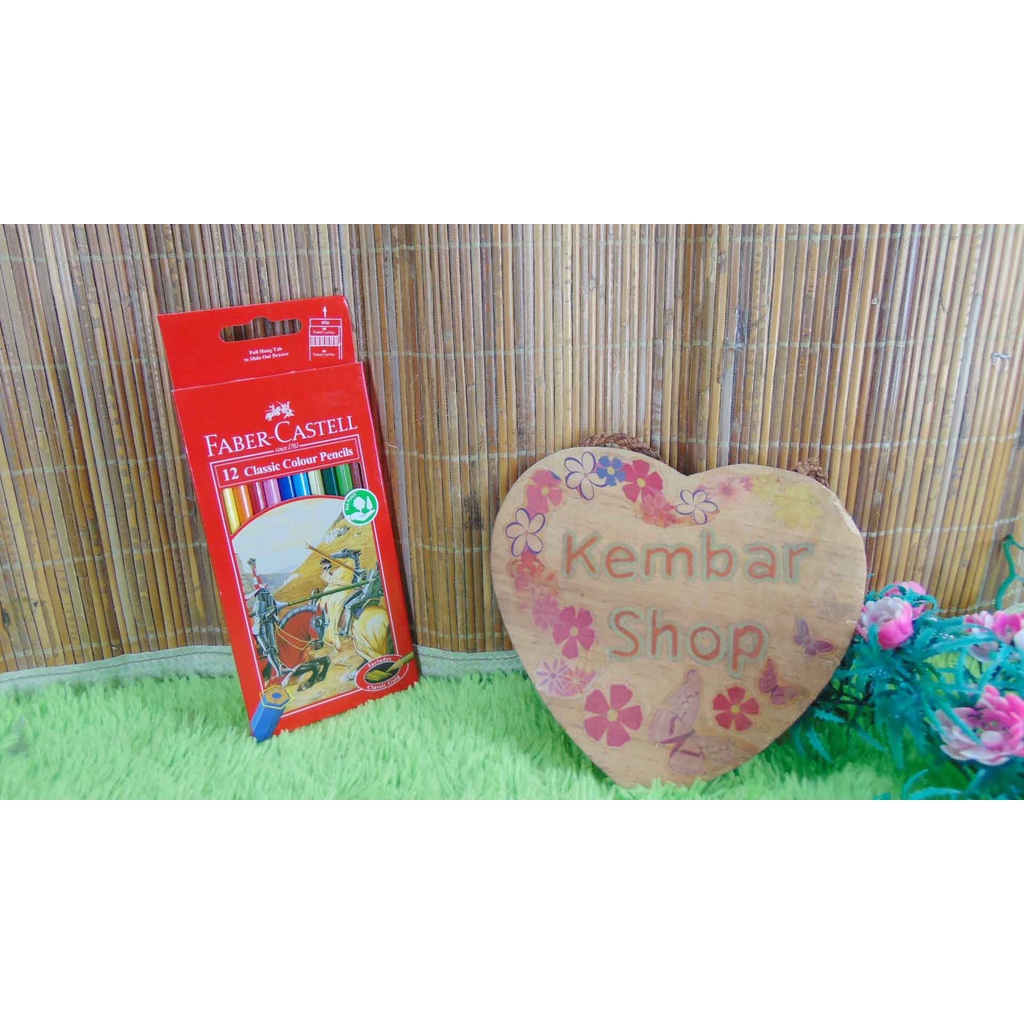

115852 FABER-CASTELL PENSIL WARNA ALAT MENGGAMBAR MEWARNAI ANAK COLORED PENCIL