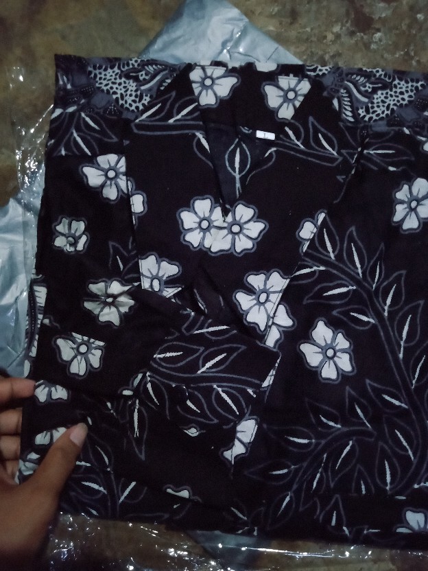 Maura Couple - Sania Ruffle Batik Couple Ori Ndoro Jowi Dnt Garansi Termurah Padi Pekalongan