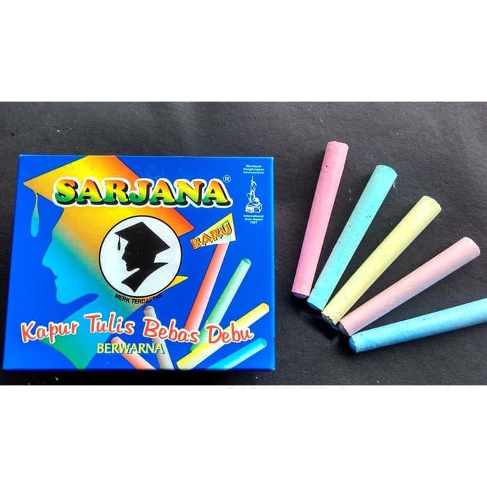 

Kapur tulis warna sarjana / kapur tulis warna / Sarjana box